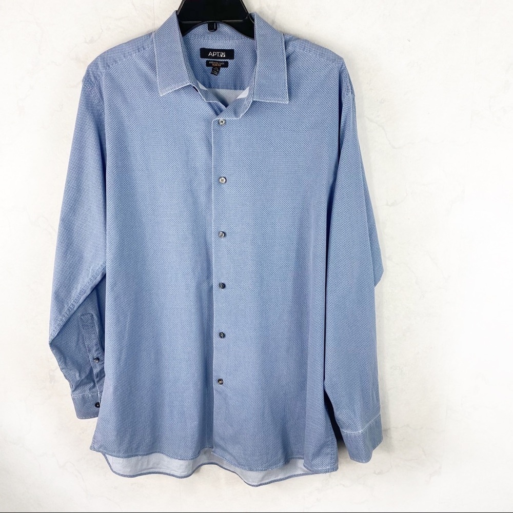 [APT. 9] Classic Blue Button Down